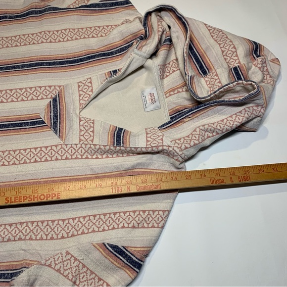 Pacific Republic Hoodie Women’s Medium Southwest Canvas Pullover Multicolor Boho - Picture 8 of 10